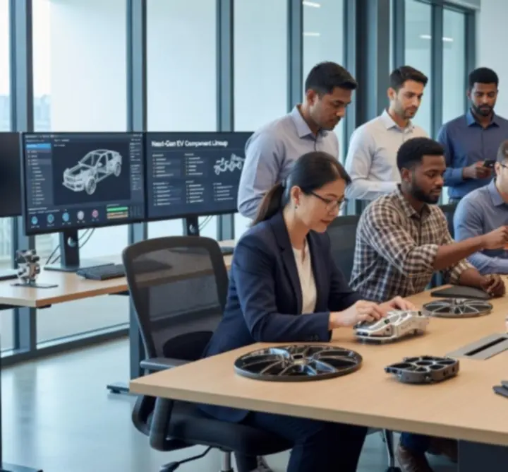 Zespół ekspertów DriveAura wybierający nowe produkty do oferty