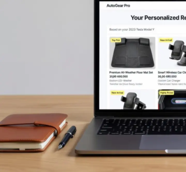 Spersonalizowane rekomendacje produktów samochodowych